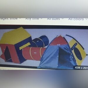Colorful Play Tent Set